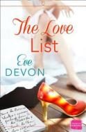 The Love List di Eve Devon edito da HarperCollins Publishers