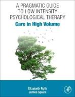 Care in High Volume: A Pragmatic Guide to Low Intensity Psychological Therapy di Elizabeth Ruth, James Spiers edito da ACADEMIC PR INC