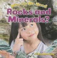 Why Do We Need Rocks and Minerals? di Kelley MacAulay edito da CRABTREE PUB