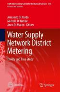 Water Supply Network District Metering di Armando Di Nardo, Michele Di Natale, Anna Di Mauro edito da Springer-Verlag KG