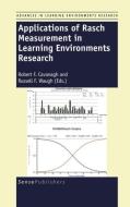 Applications of Rasch Measurement in Learning Environments Research edito da SENSE PUBL