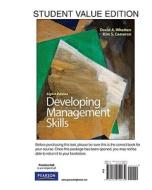 Developing Management Skills, Student Value Edition di David A. Whetten, Kim S. Cameron edito da Prentice Hall