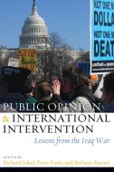 Public Opinion and International Intervention di Richard Sobel edito da Potomac Books, Inc.