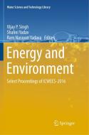 Energy and Environment edito da Springer Singapore