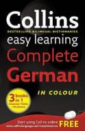 Easy Learning Complete German Grammar, Verbs And Vocabulary (3 Books In 1) di Collins Dictionaries edito da Harpercollins Publishers