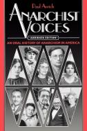 Anarchist Voices di Paul Avrich edito da Princeton University Press