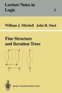 Fine Structure And Iteration Trees di William J. Mitchell, John R. Steel edito da Springer-verlag Berlin And Heidelberg Gmbh & Co. Kg