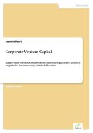 Corporate Venture Capital di Jasmin Rost edito da Diplom.de