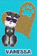 Schnauzer Life Vanessa: College Ruled Composition Book Diary Lined Journal Blue di Foxy Terrier edito da INDEPENDENTLY PUBLISHED