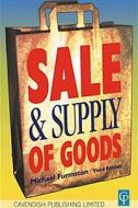 Sale & Supply of Goods 3/E di Furmston, M. P. Furmston edito da A A Balkema