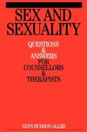 Sex and Sexuality di Hudson edito da John Wiley & Sons