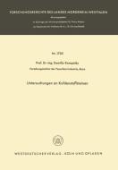 Untersuchungen an Kohlenstoffsteinen di Kamillo Konopicky edito da VS Verlag für Sozialwissenschaften
