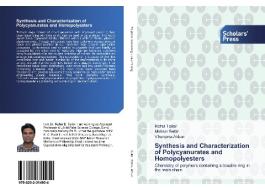 Synthesis and Characterization of Polycyanurates and Homopolyesters di Rahul Tailor, Mohsin Belim, Vikunjana Akbari edito da SPS