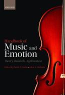 Handbook of Music and Emotion: Theory, Research, Applications di Patrik N. Juslin, John Sloboda edito da PAPERBACKSHOP UK IMPORT
