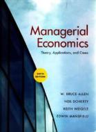 Managerial Economics di Edwin Mansfield edito da Ww Norton & Co