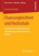 Chancengleichheit und Hochschule di Susanne Peschke edito da Springer-Verlag GmbH