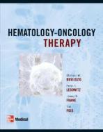 Oncology Therapy di Michael Boyiadzis, Peter Lebowitz, James E. Frame edito da Mcgraw-hill Education - Europe