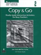 Top Notch 2 Copy & Go (Reproducible Activities) di Joan M. Saslow, Allen Ascher edito da Pearson Education (US)