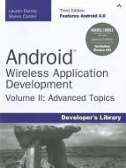 Android Wireless Application Development: Android Essentials di Lauren Darcey edito da ADDISON WESLEY PUB CO INC