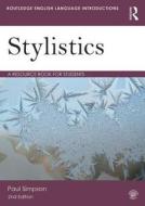 Stylistics di Paul Simpson edito da Taylor & Francis Ltd