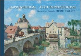Impressionism/Post-Impressionism: Masterpieces from the Musee d'Orsay: A Book of Postcards edito da Pomegranate Communications
