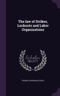 The Law Of Strikes, Lockouts And Labor Organizations di Thomas Sydenham Cogley edito da Palala Press