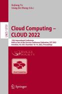 Cloud Computing ¿ CLOUD 2022 edito da Springer Nature Switzerland