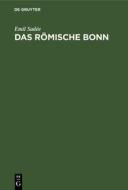 Das R Mische Bonn di Emil Sad E. edito da Walter de Gruyter
