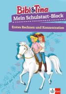 Bibi & Tina Mein Schulstart-Block. Erstes Rechnen und Konzentration ab 5 Jahren edito da Klett Lerntraining
