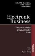 Electronic Business edito da Physica-Verlag HD