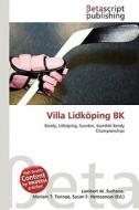 Villa Lidkoping Bk edito da Betascript Publishing