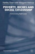 Poverty, Riches and Social Citizenship di Jo Campling edito da Palgrave Macmillan