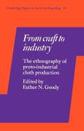 From Craft to Industry edito da Cambridge University Press