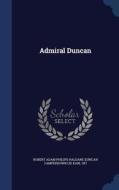 Admiral Duncan edito da Sagwan Press