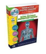 Senses, Nervous & Respiratory Systems, Grades 3-8: Interactive Digital Lessons [With User Guide] edito da Classroom Complete Press