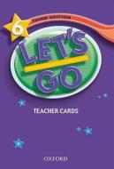 Let's Go: 6: Teacher Cards di Ritsuko Nakata, Karen Frazier, Barbara Hoskins, Carolyn Graham edito da Oxford University Press