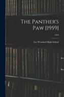 The Panther's Paw [1959]; 1959 edito da LIGHTNING SOURCE INC
