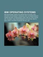Ibm Operating Systems: Ibm Aix, Taligent di Books Llc edito da Books LLC, Wiki Series