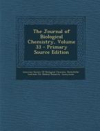 Journal of Biological Chemistry, Volume 33 edito da Nabu Press