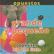 Opuestos: Grande y Pequeno/Opposites: Big and Little di Luana K. Mitten edito da Rourke Publishing (FL)
