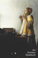 Jan Vermeer Notizbuch: Junge Dame Mit Perlenhalsband - Modisches Tagebuch - Ideal Für Die Schule, Studium, Rezepte Oder  di Sandro Ink edito da INDEPENDENTLY PUBLISHED