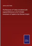 The Resources of Turkey considered with especial Reference to the Profitable Investment of Capital in the Ottoman Empire di James Lewis Farley edito da Salzwasser-Verlag