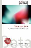 Taste the Pain edito da Betascript Publishing