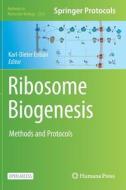 Ribosome Biogenesis edito da Springer-Verlag New York Inc.