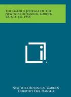 The Garden Journal of the New York Botanical Garden, V8, No. 1-6, 1958 edito da Literary Licensing, LLC