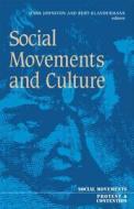 Social Movements And Culture edito da Taylor & Francis Ltd