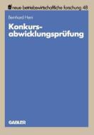 Konkursabwicklungsprüfung di Bernhard Heni edito da Gabler Verlag