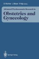 Advanced Psychosomatic Research in Obstetrics and Gynecology edito da Springer Berlin Heidelberg