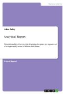 Analytical Report di Lukas Scisly edito da GRIN Publishing