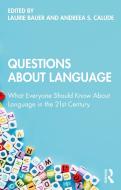 Questions About Language di Laurie Bauer edito da Taylor & Francis Ltd